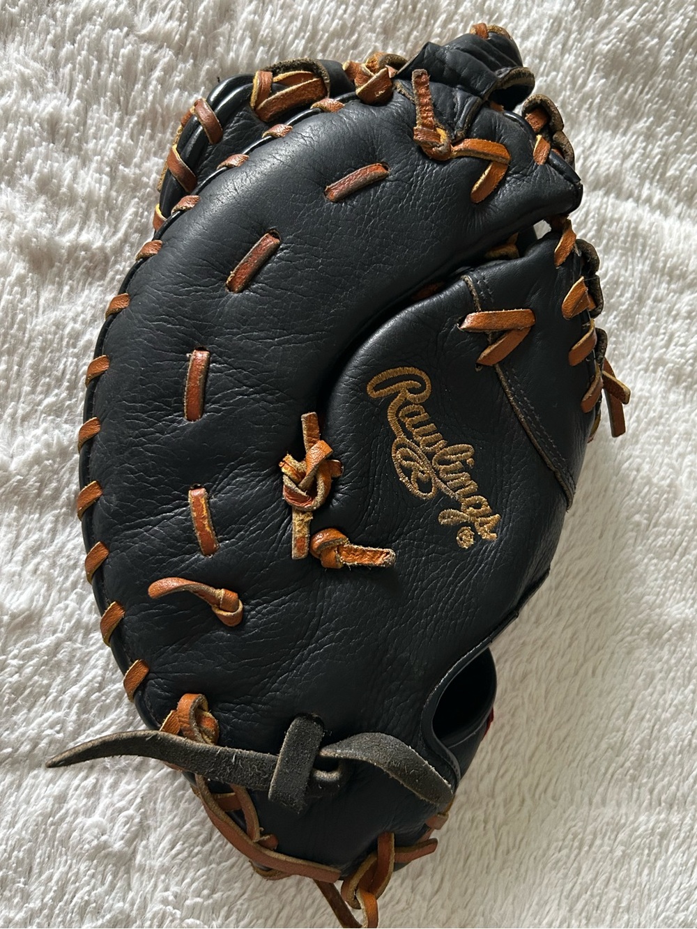 Rawlings RENEGADE BB/SB First Base Right Hand Throw Black Size 12” - Picture 6 of 6